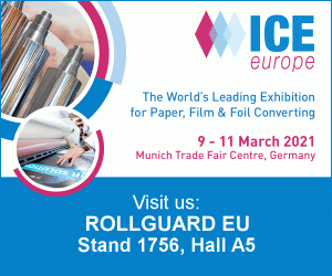 Ad for Rollguard stand at ICE Europe