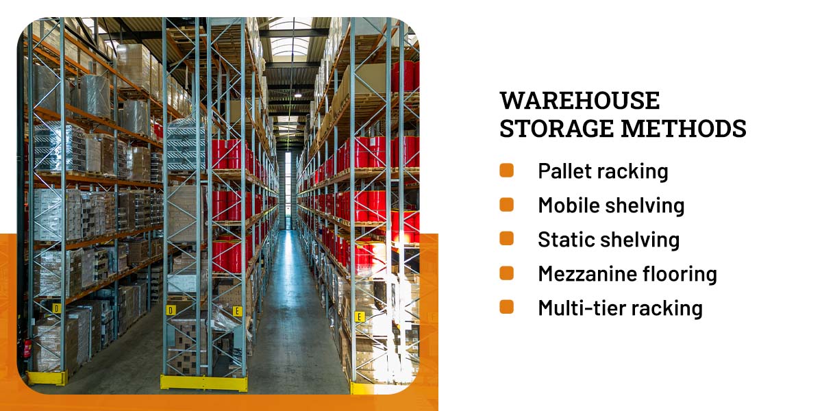 warehouse storage methods